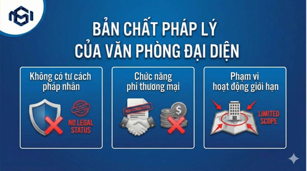 Bản chất pháp lý của Văn phòng đại diện