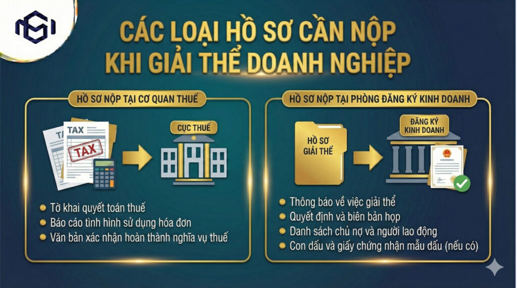 Hồ sơ giải thể doanh nghiệp cần chuẩn bị