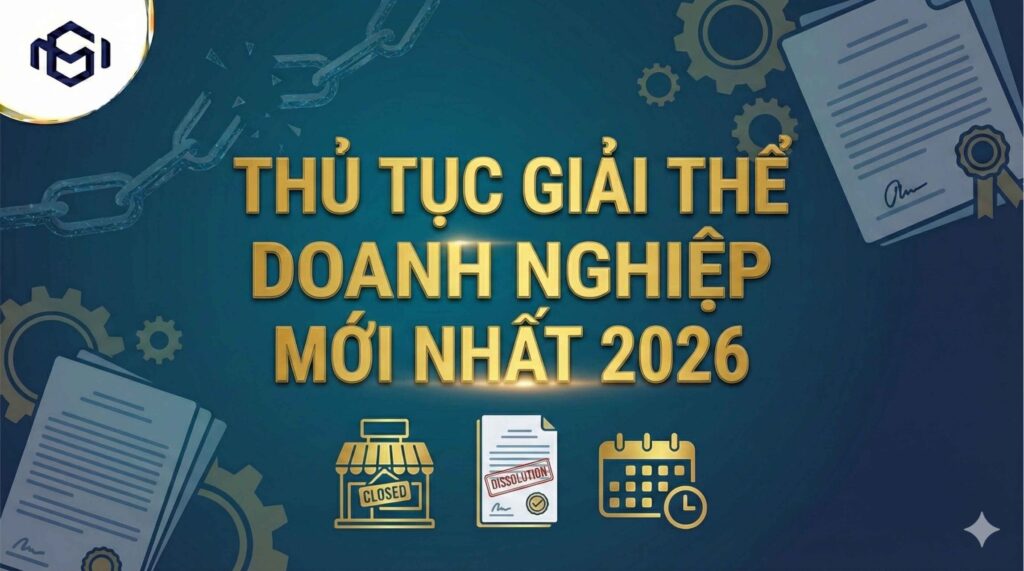 THỦ TỤC GIẢI THỂ DOANH NGHIỆP MỚI NHẤT 2026