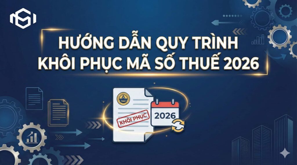 Hướng dẫn quy trình khôi phục mã số thuế 2026