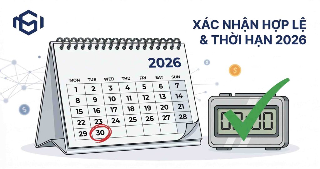ập nhật lịch thời hạn nộp tờ khai thuế hợp lệ trong năm 2026 dành cho hộ kinh doanh. Ghi nhớ ngay mốc thời gian quan trọng để không bị xử phạt chậm nộp.